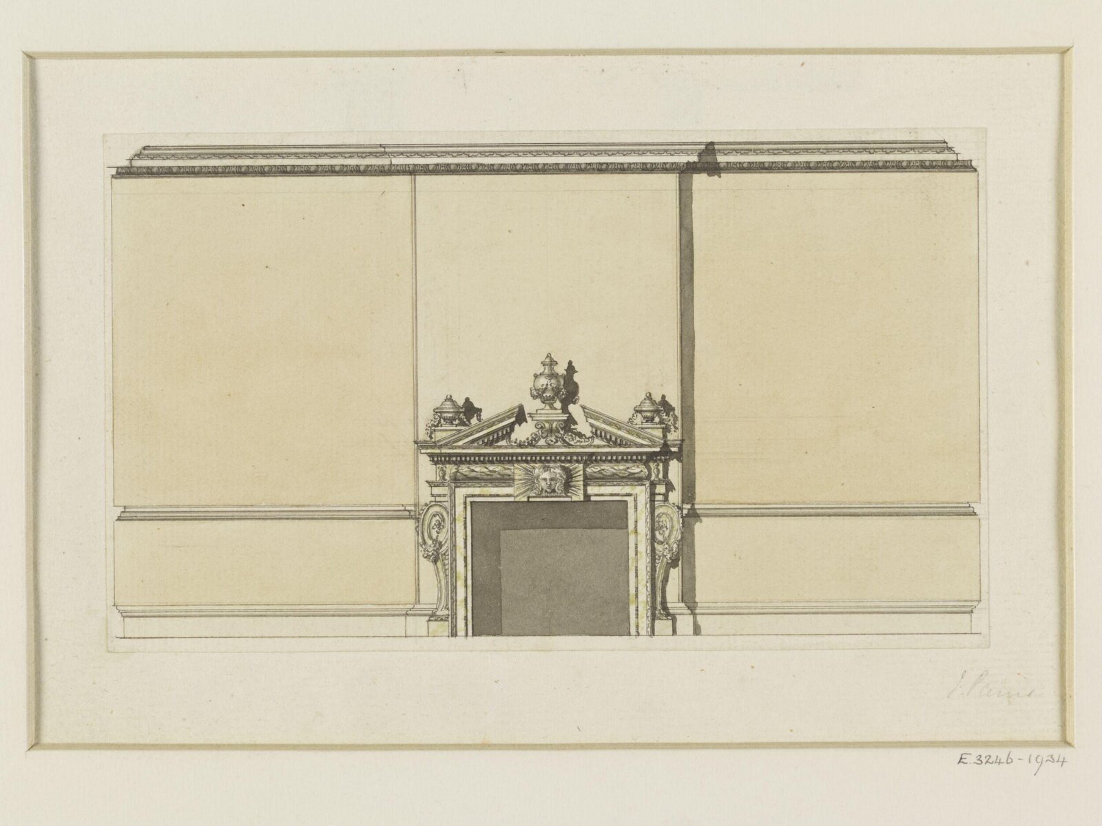 Drawing, James Pain, c. 1737-89