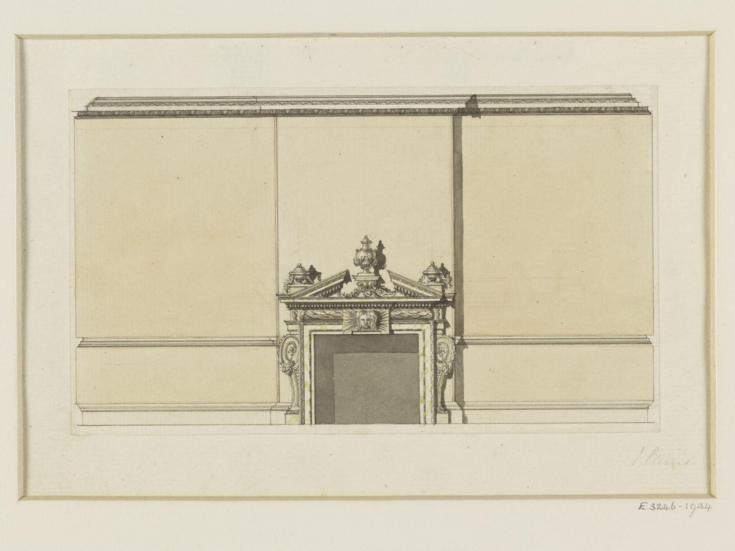 Drawing, James Pain, c. 1737-89