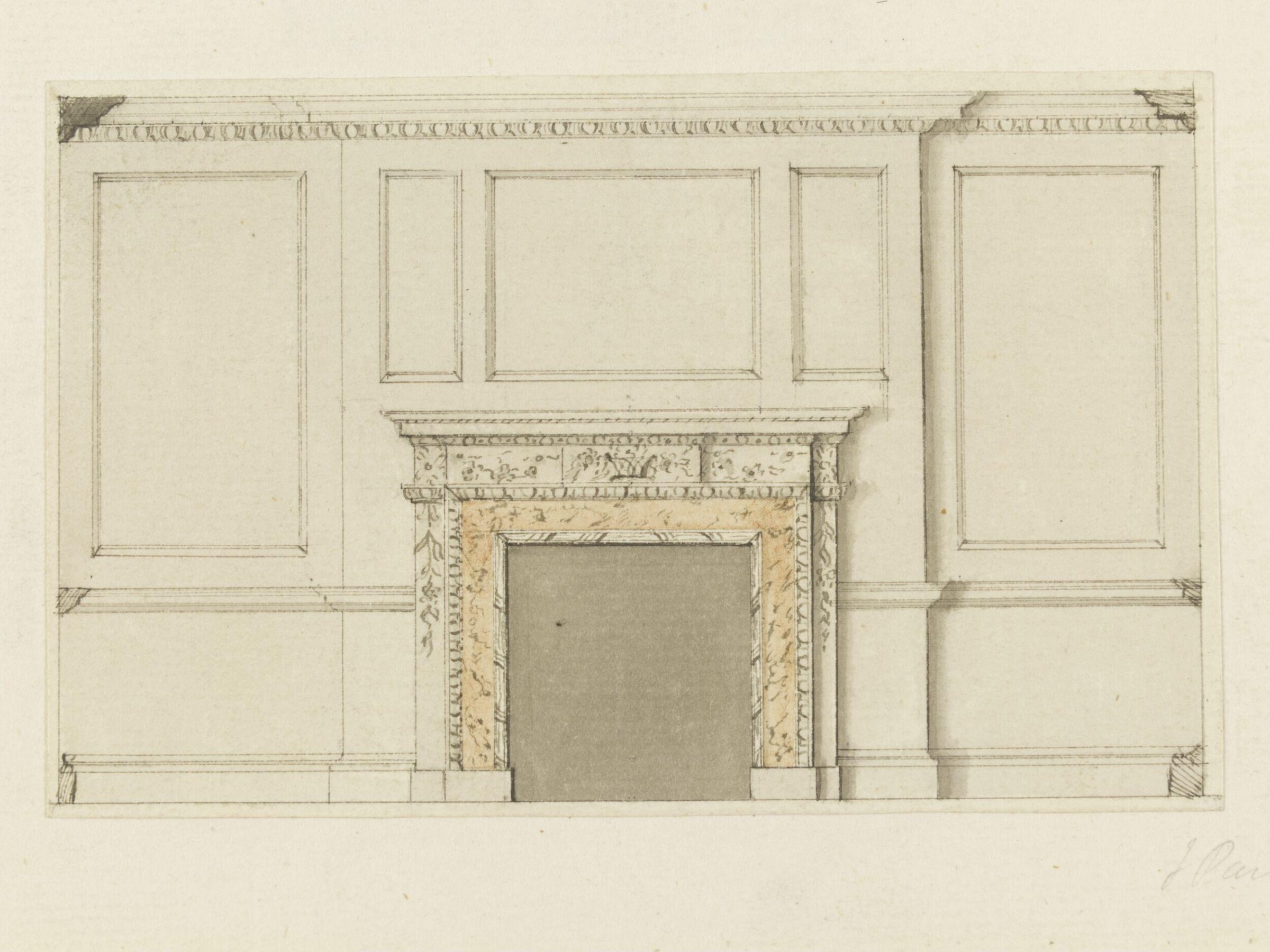 Drawing, James Pain, c. 1737-89