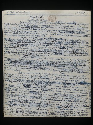 Original manuscript of A Tale of Two Cities, by Charles Dickens, vol. 2