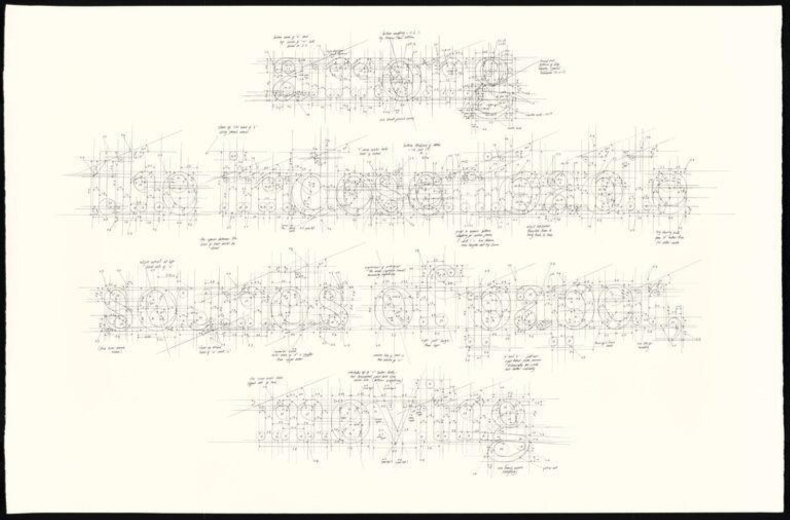 Untitled (large text), Liz Collini, 2011