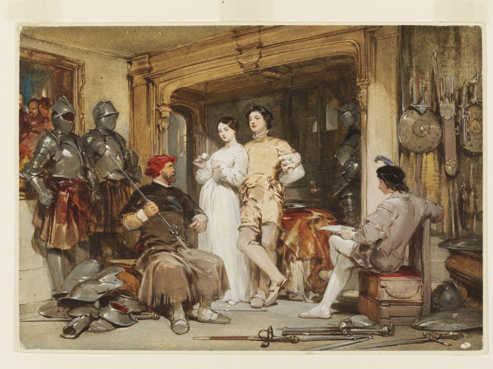 The Armourer's Tale, George Cattermole, ca.1835-50