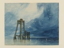 Study of sea and gulls thumbnail 1