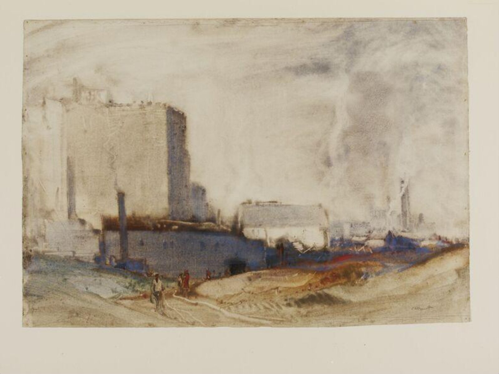 The White Factory, Cecil Hunt, 1920