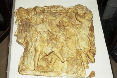 Trumpeters and Dancing Children, after Luca Della Robbia, second quarter of the 15th century