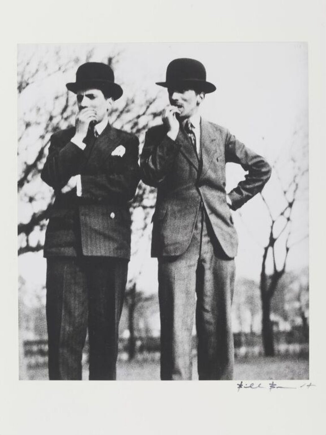 Bill Brandt, Racegoers at Sandown Park