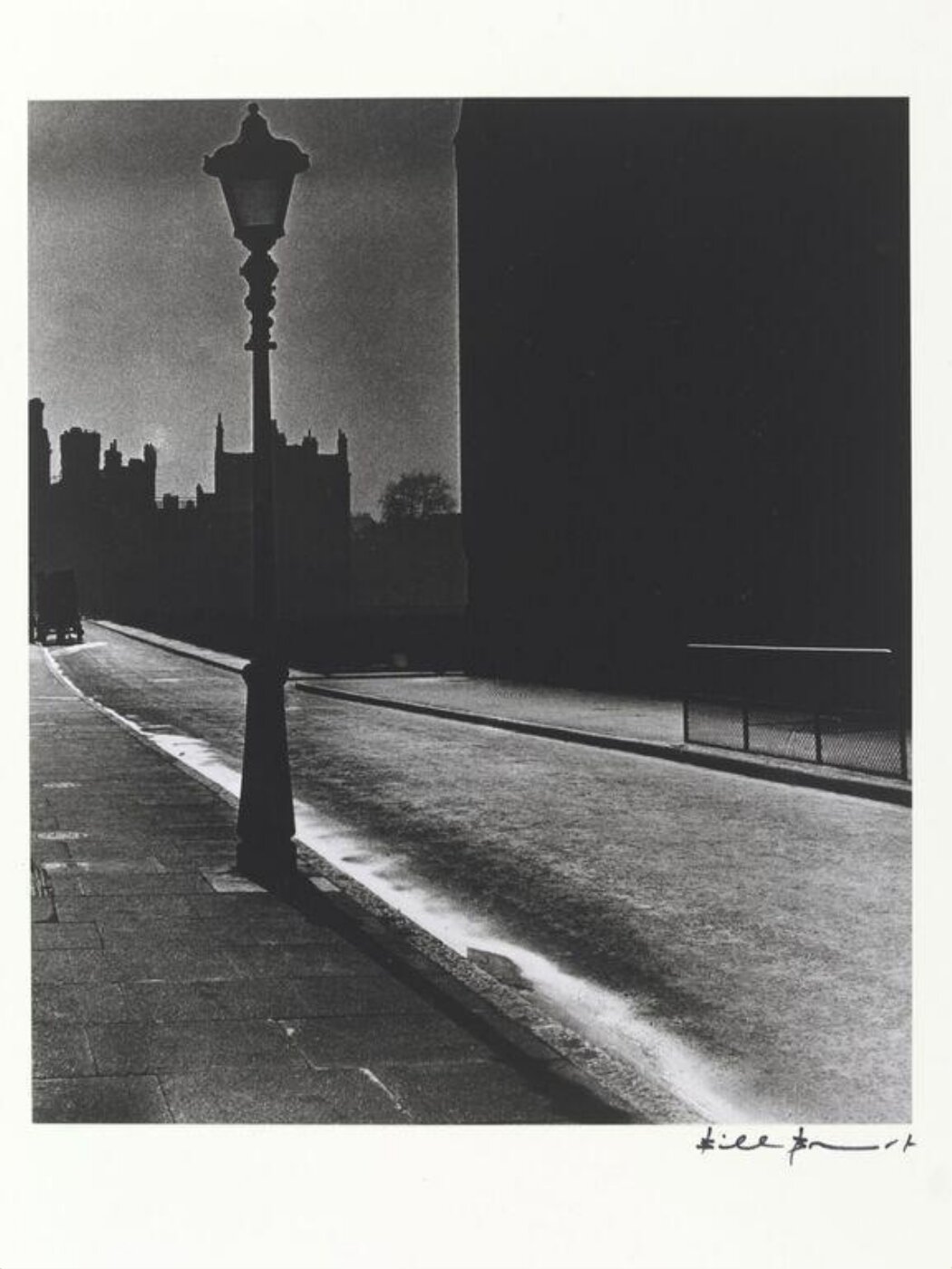 Bill Brandt, Deserted Street in Bloomsbury