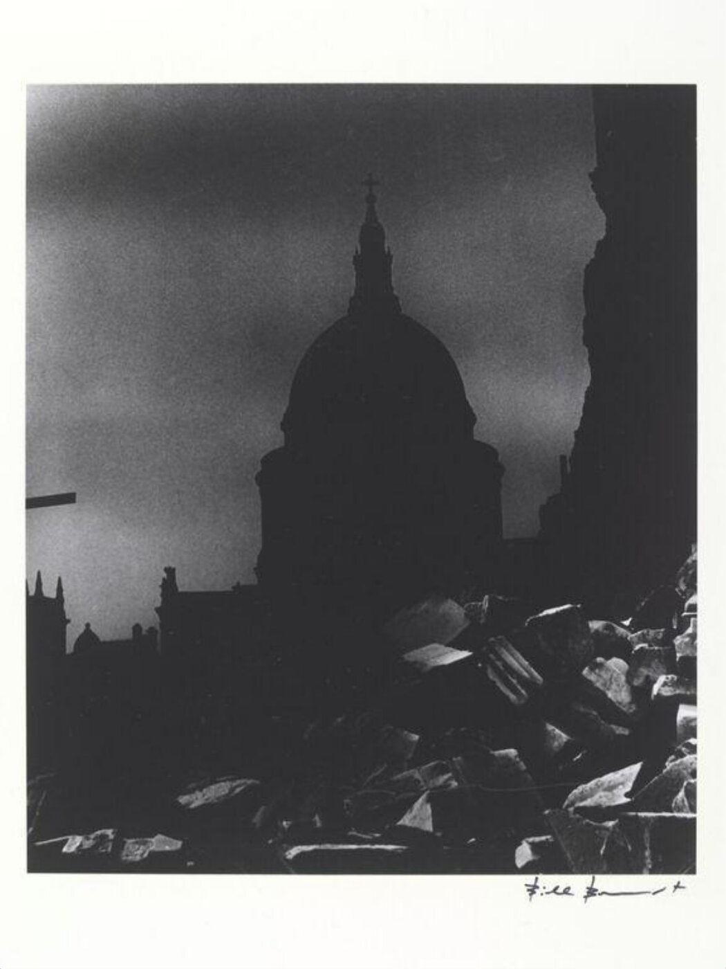 Bill Brandt, St. Paul's Cathedral in the Moonlight