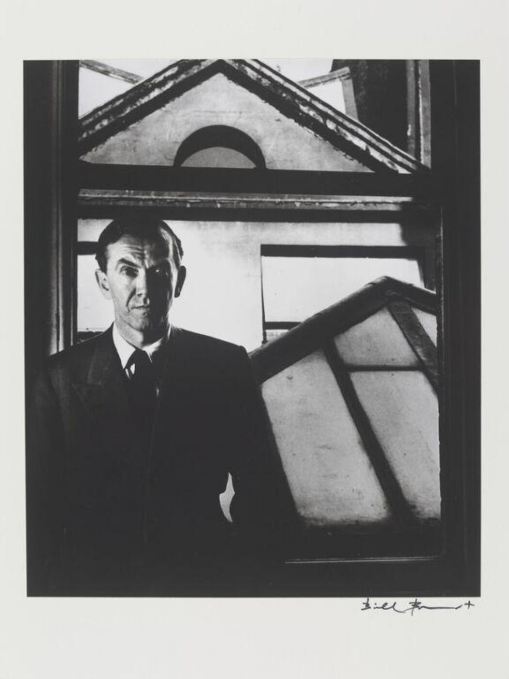 Bill Brandt, Graham Greene in his Flat, St. James's Street, London