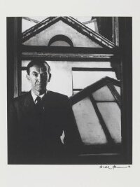 Graham Greene in his Flat, St. James's Street, London