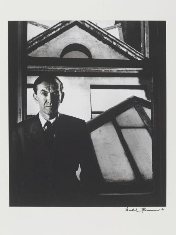 Graham Greene in his Flat, St. James's Street, London