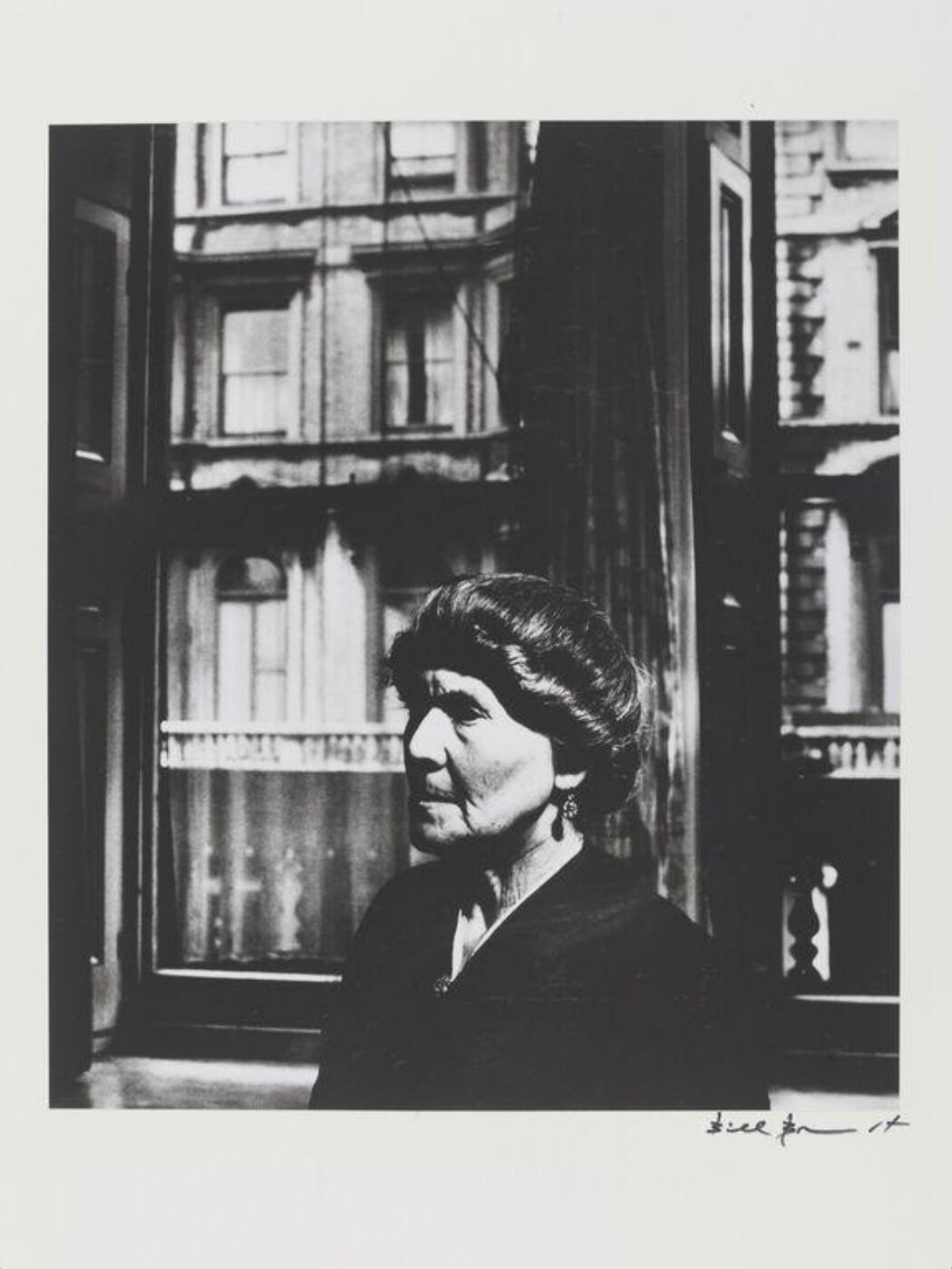 Bill Brandt, Ivy Compton-Burnett in Cornwall Gardens