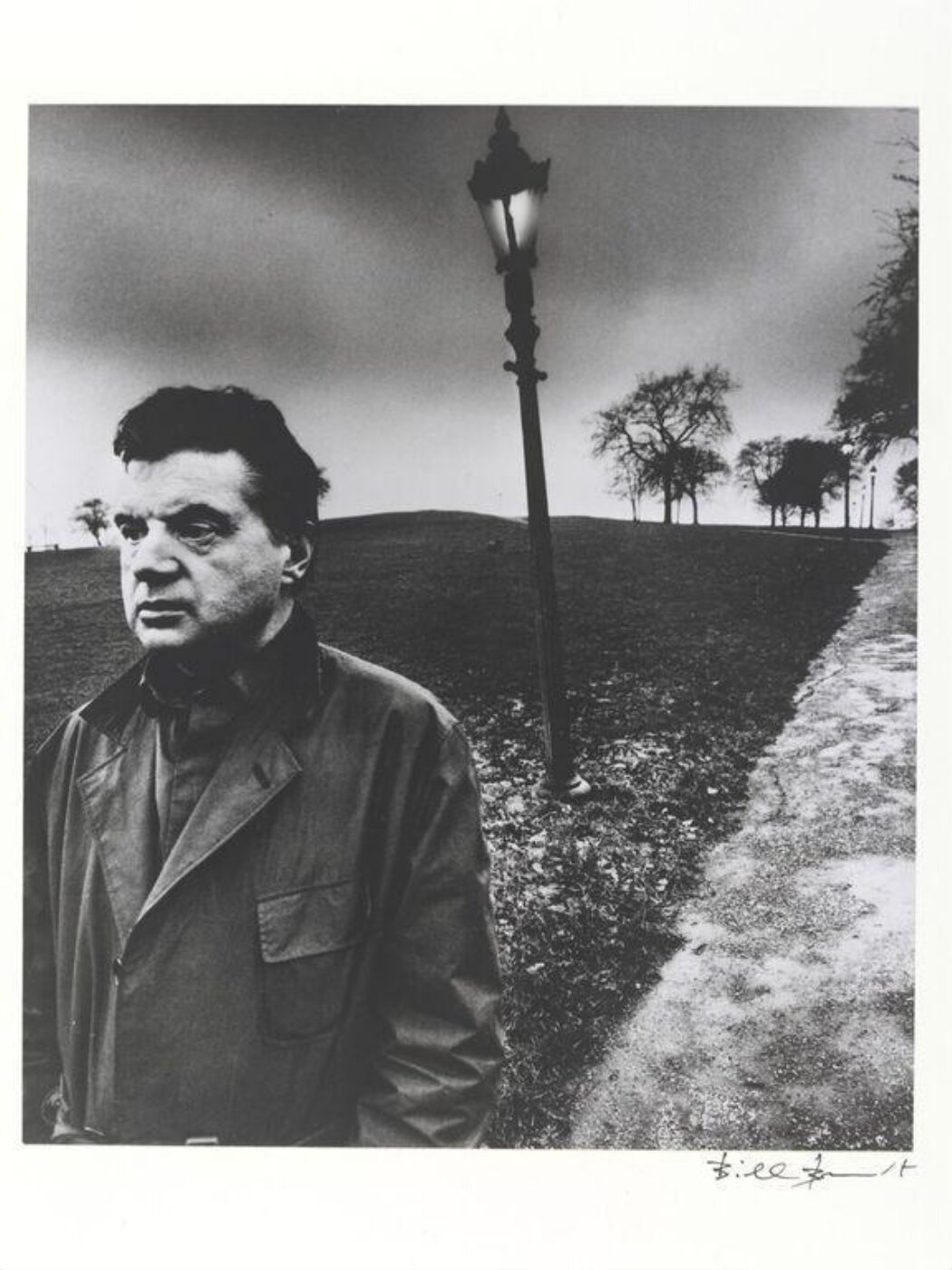 Bill Brandt, Francis Bacon Walking on Primrose Hill, London