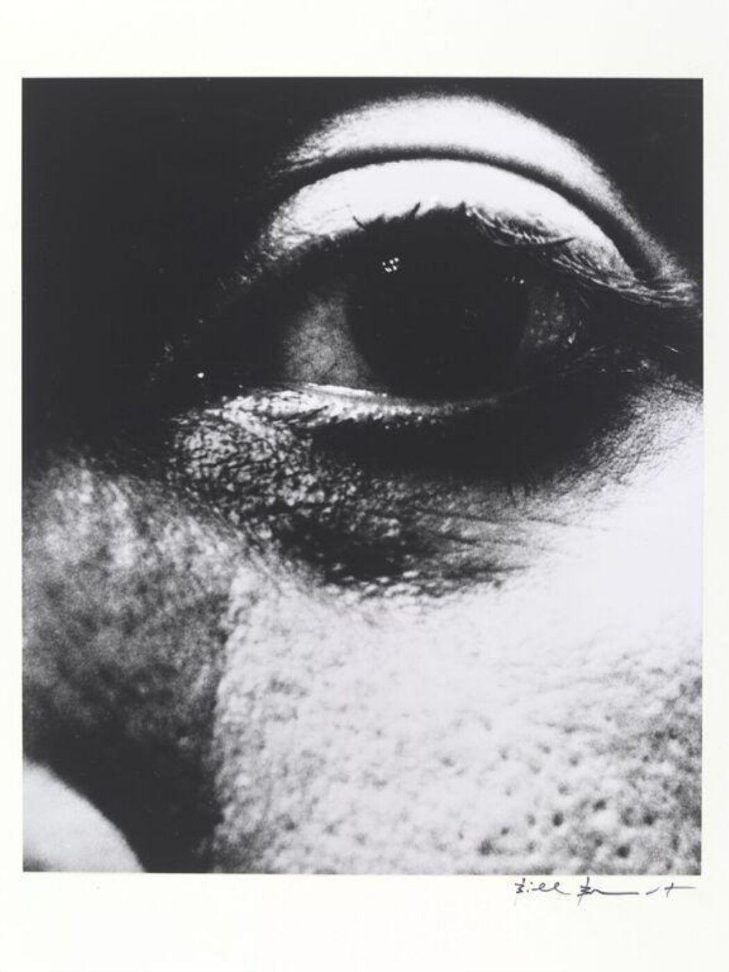 Bill Brandt, Antonio Tapies' Left Eye