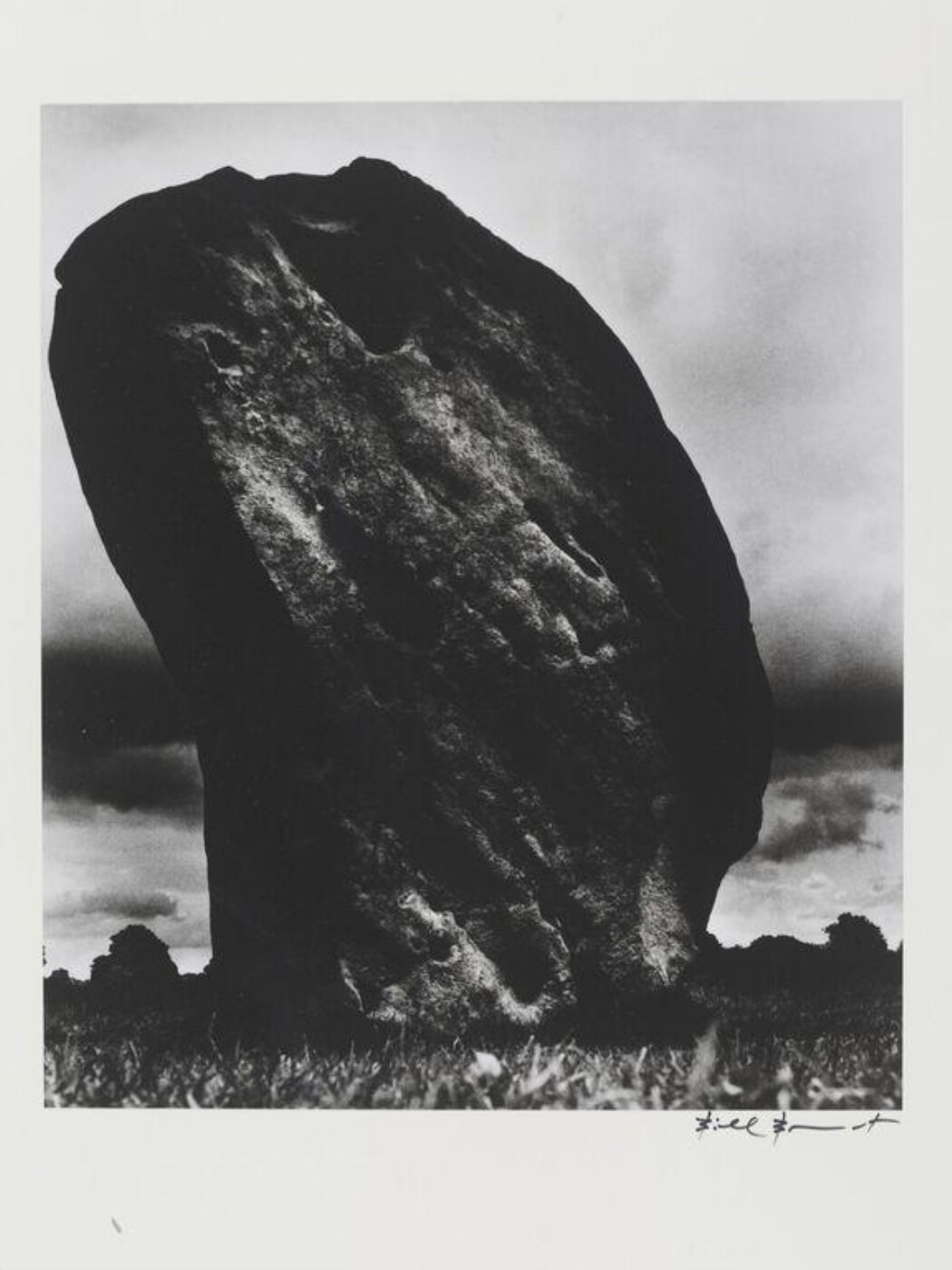 Bill Brandt, An Avebury Monolith