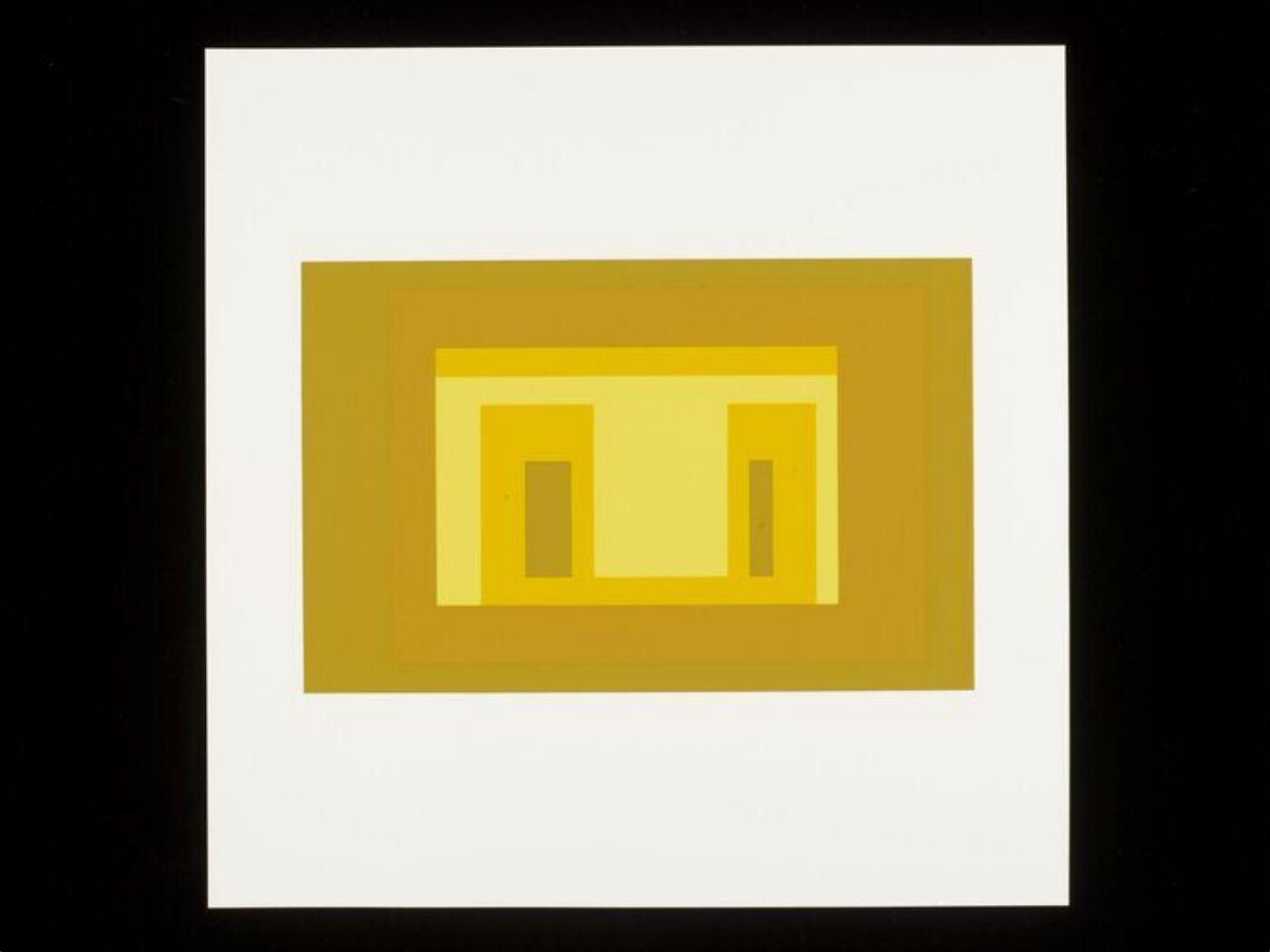 josef albers, Variant I from the suite of ten plates 'Ten Variants'