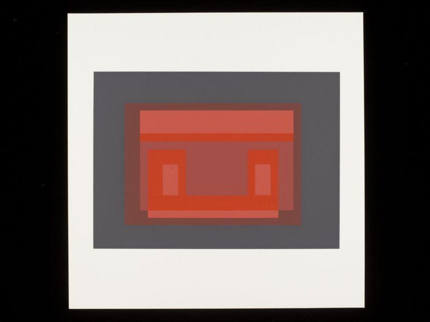 josef albers, Variant X from the suite of ten plates  'Ten Variants'