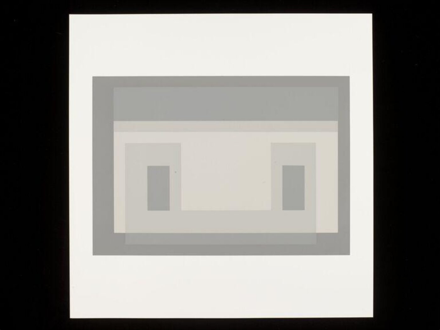 josef albers, Variant III from the suite of ten plates 'Ten Variants'