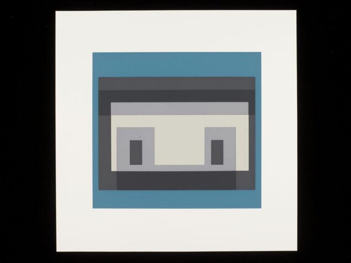 josef albers, Variant IV from the suite of ten plates 'Ten Variants'