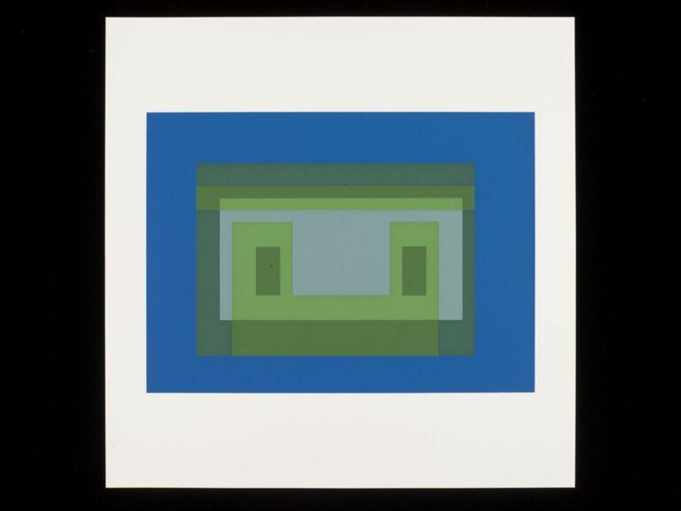 josef albers, Variant V from the suite of ten plates 'Ten Variants'