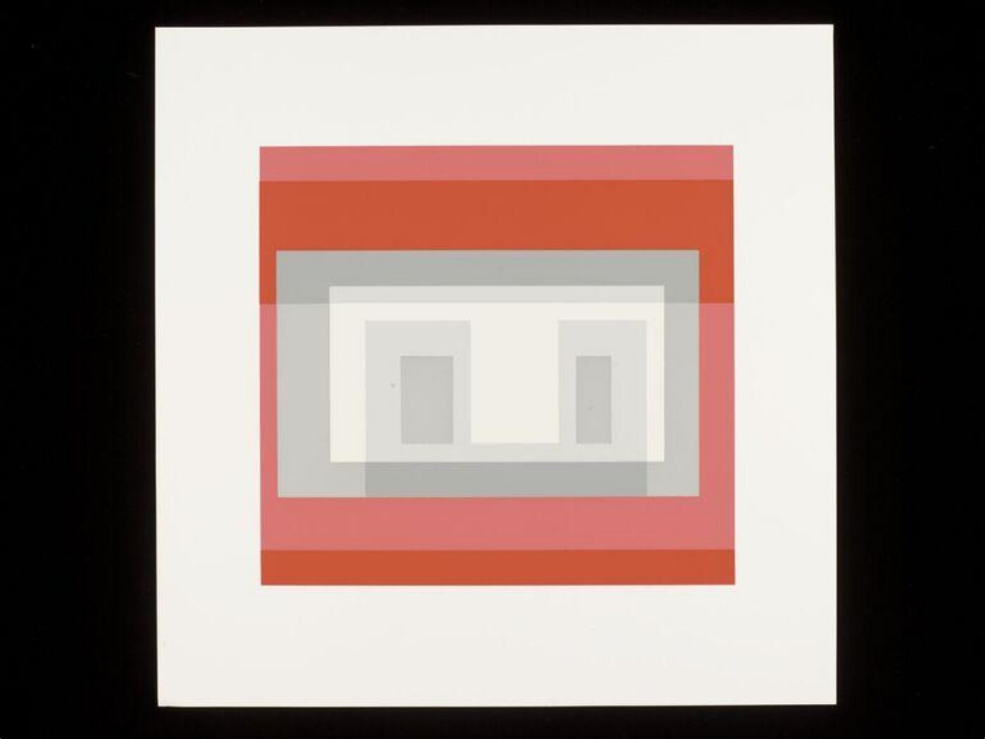 josef albers, Variant VI from the suite of ten plates 'Ten Variants'
