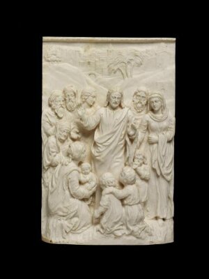 Christ blessing children, Richard Cockle Lucas, ca. 1840 - ca. 1865