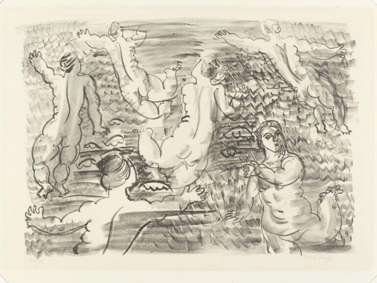 Naked Women Swimming Dufy Raoul V A Explore The Collections