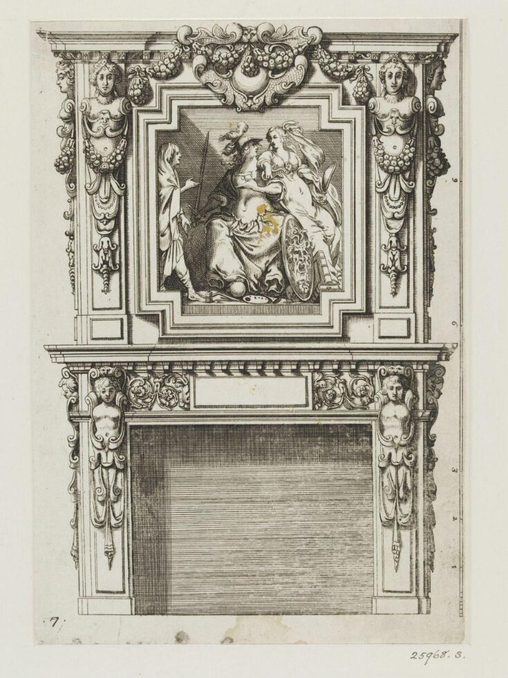 Livre d'Architecture d'Autels et de Cheminées | Melchior Tavernier II