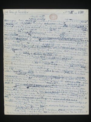 Original manuscript of A Tale of Two Cities, by Charles Dickens, vol. 4
