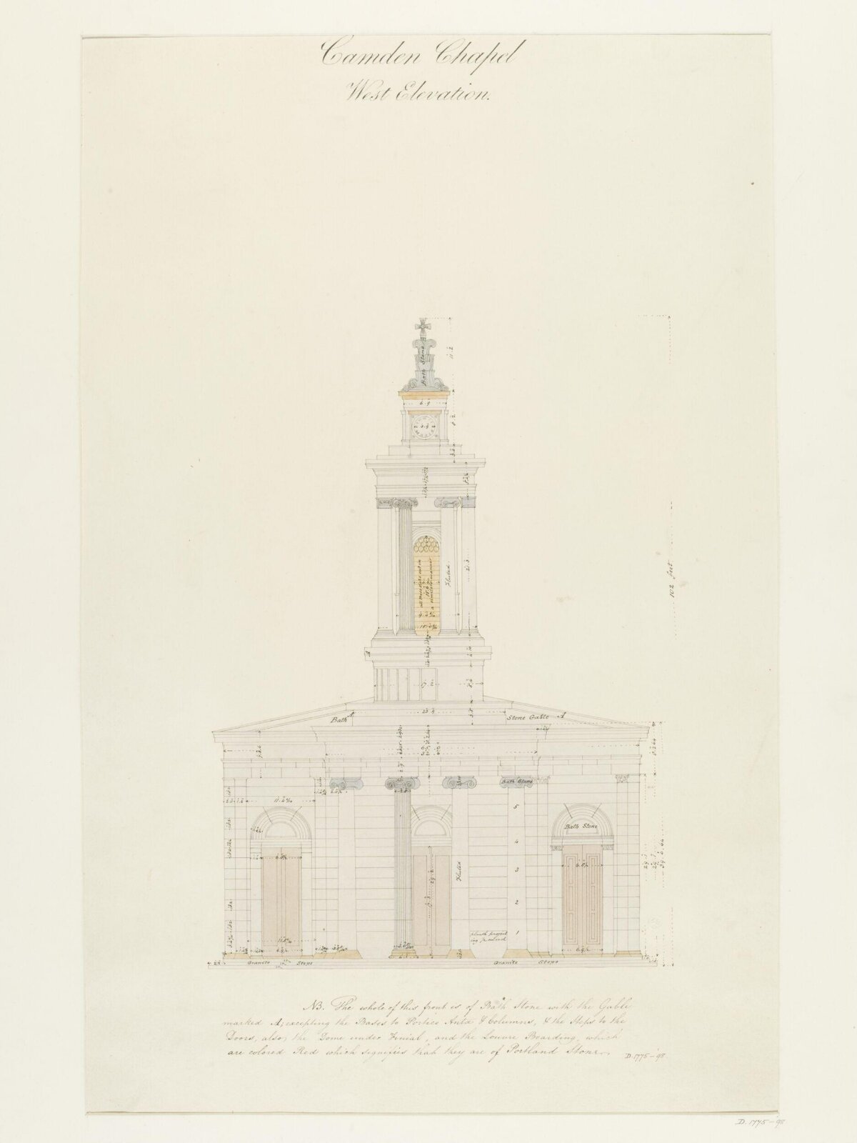 Drawing, Henry William Inwood