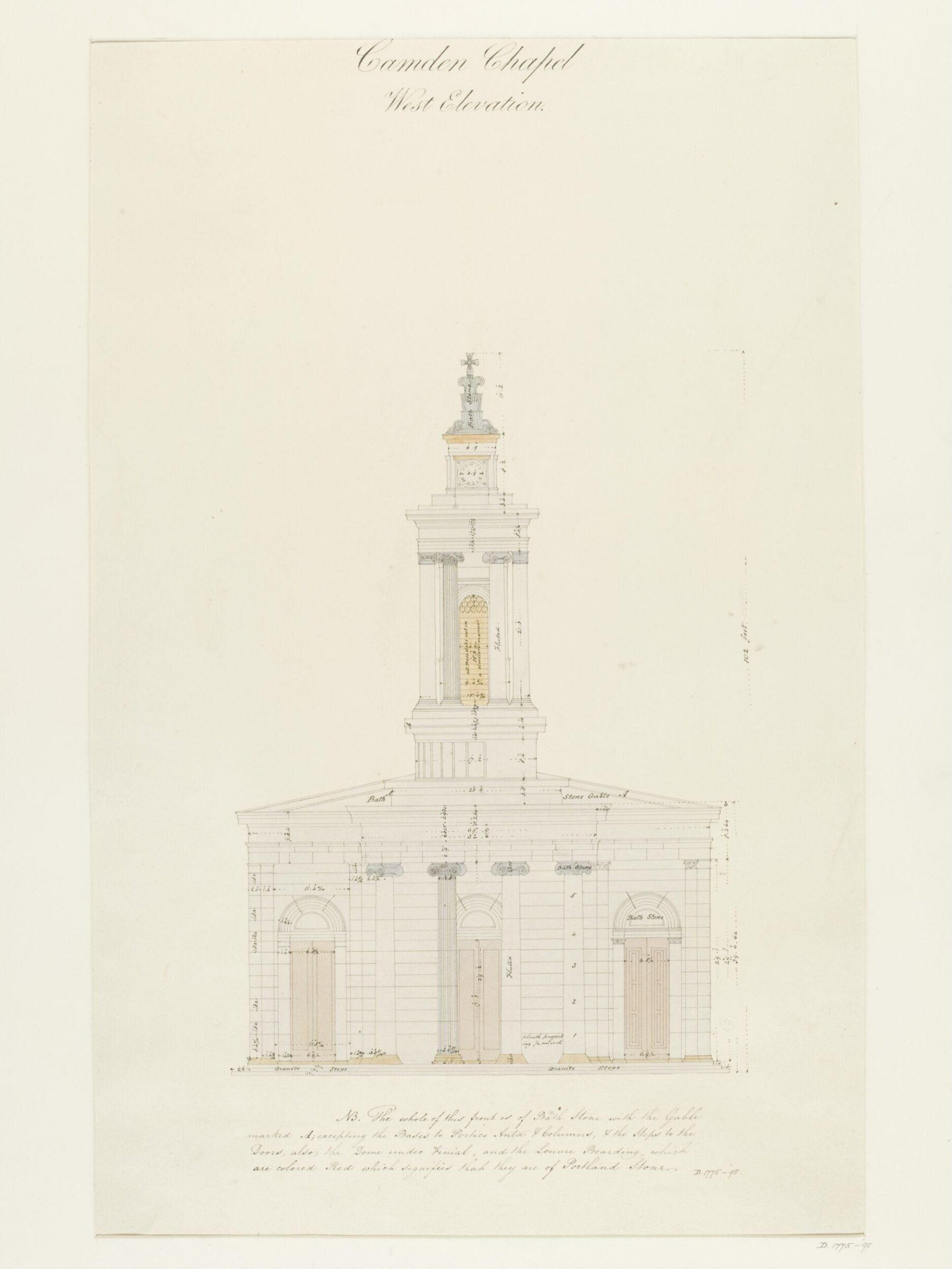 Drawing, Henry William Inwood