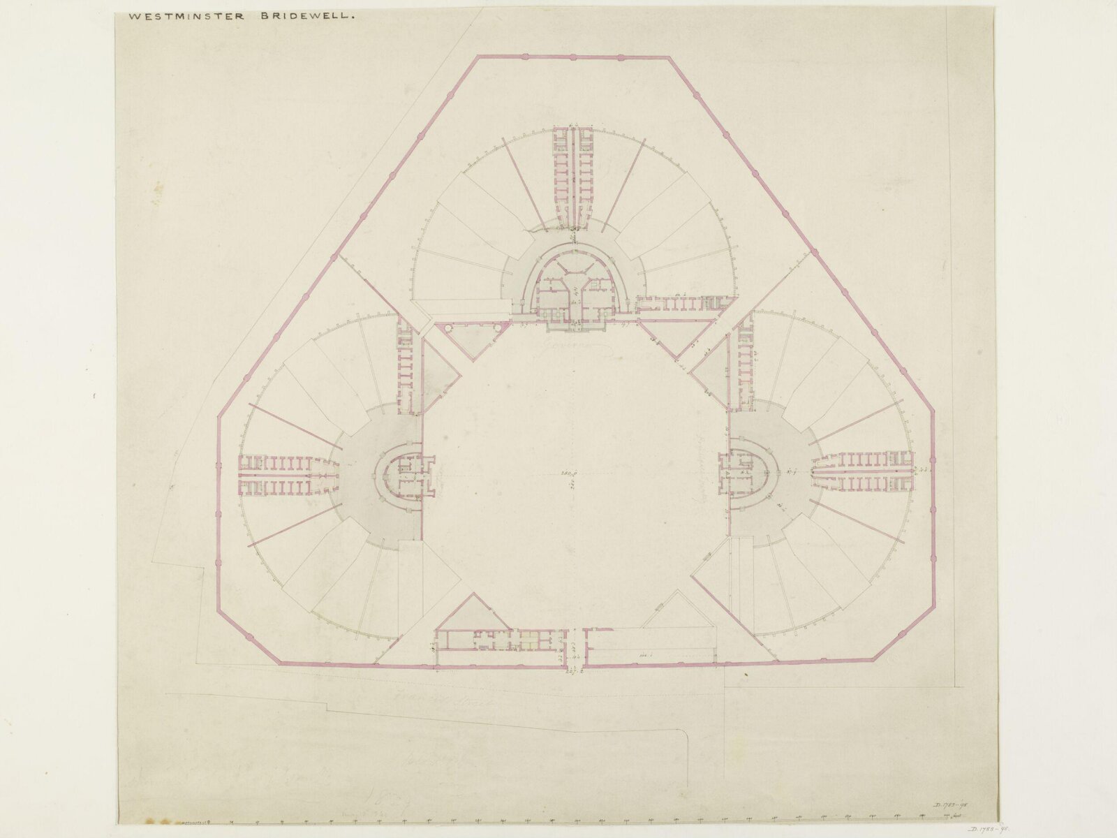 Drawing, Henry William Inwood, c.1829