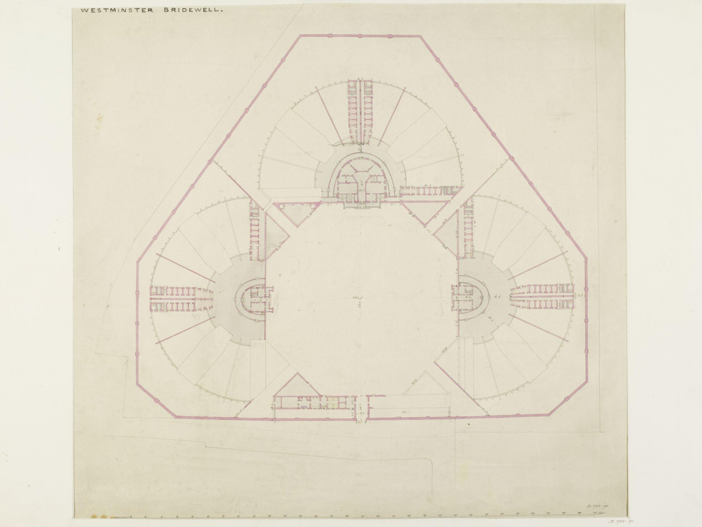 Drawing, Henry William Inwood, c.1829