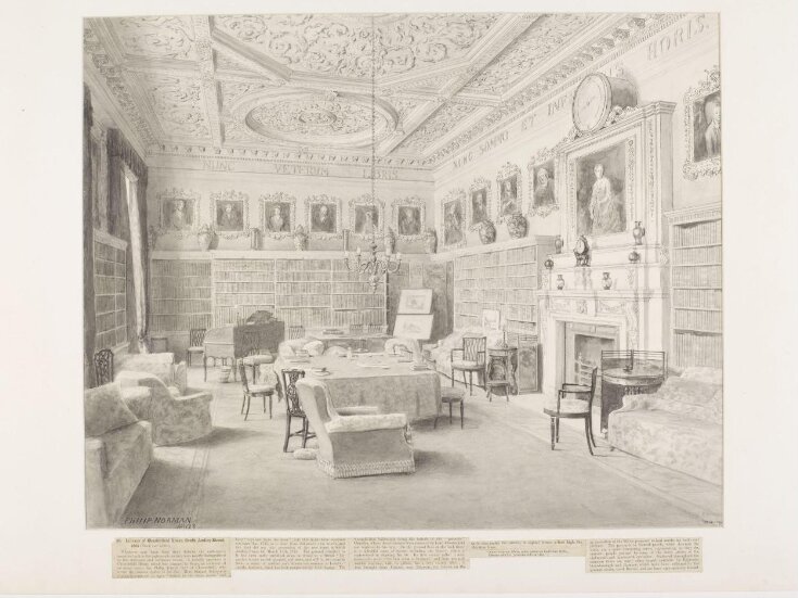Interior of Library of Chesterfield House top image