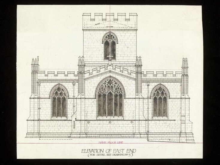 Measured drawings of the Church of SS. Mary, Katherine and All Saints, Edington, Wiltshire, 1909 top image