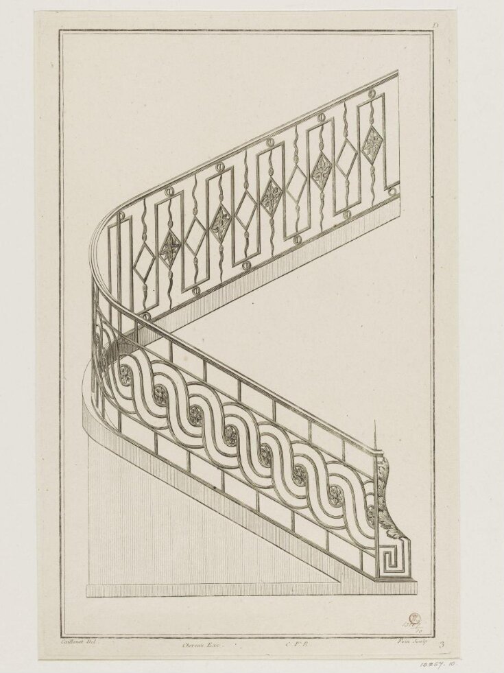 IVe Cahier de Six feuilles de Rampes à deux dessins par feuille top image