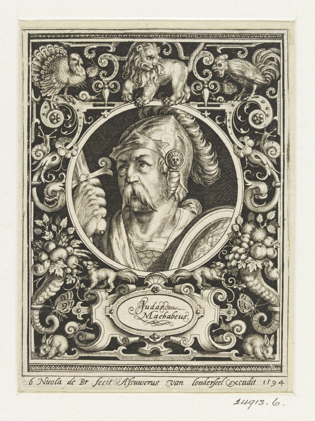 Nicolaes de Bruyn, Print