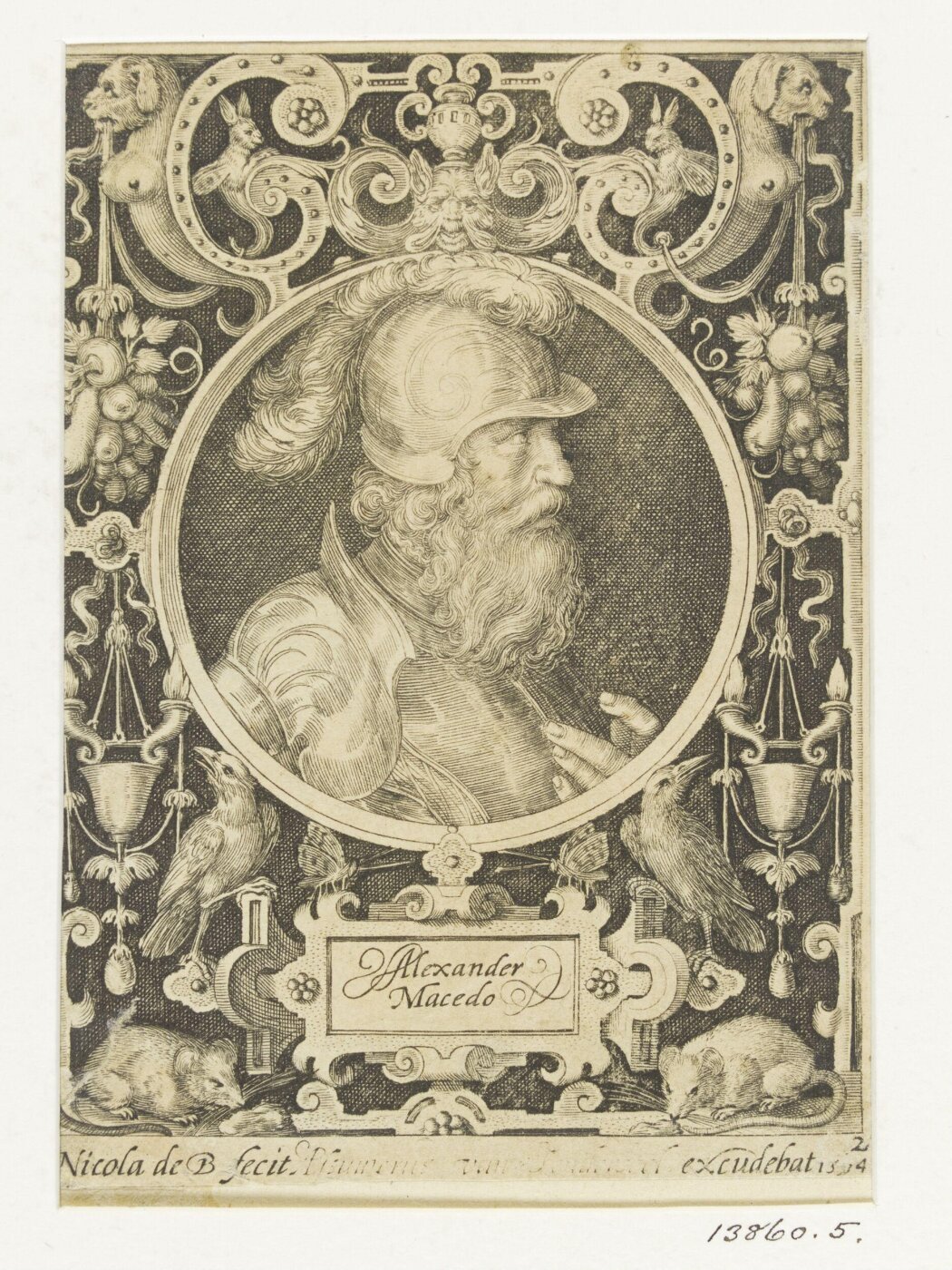 Nicolaes de Bruyn, Print