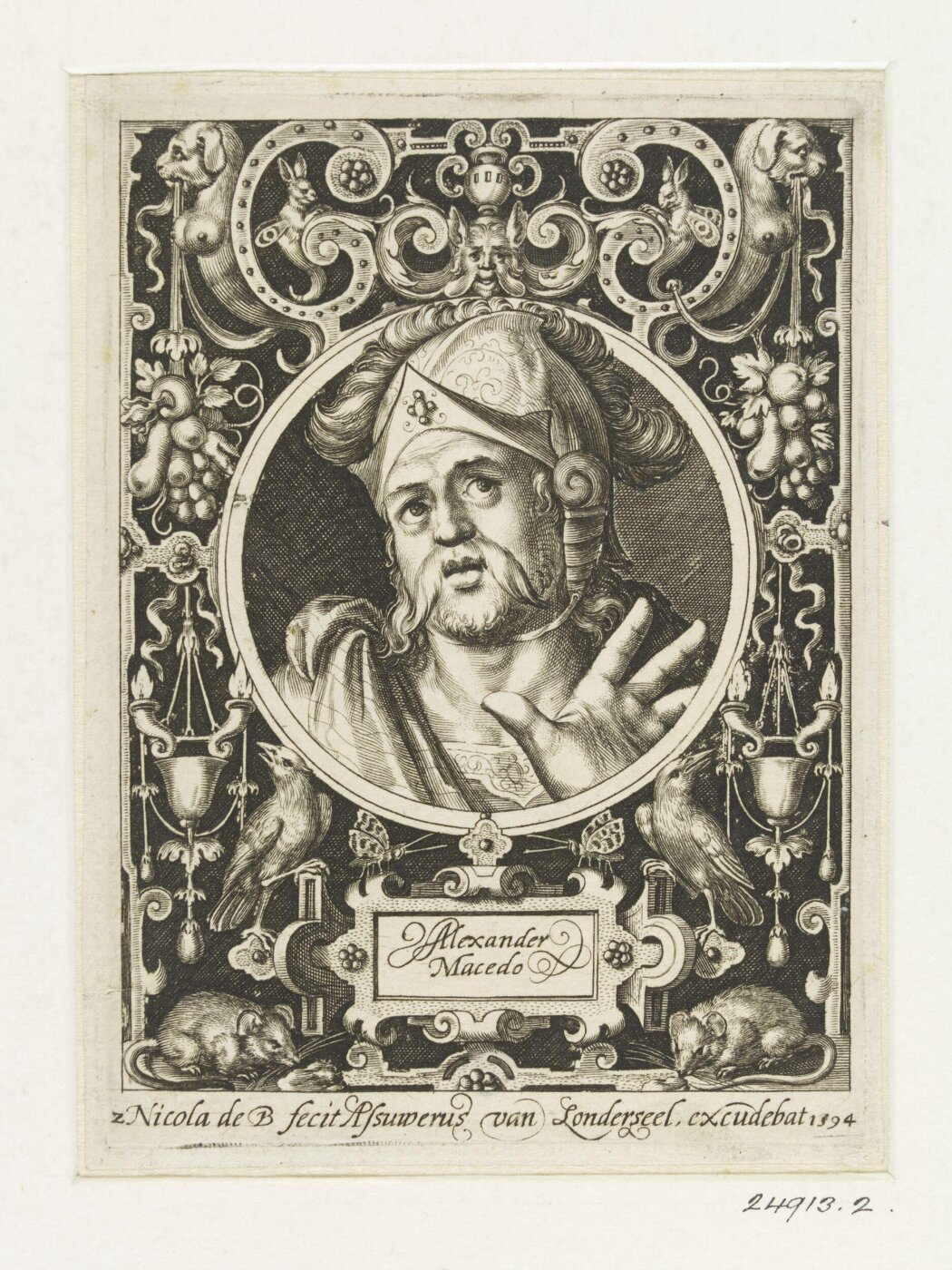 Nicolaes de Bruyn, Print