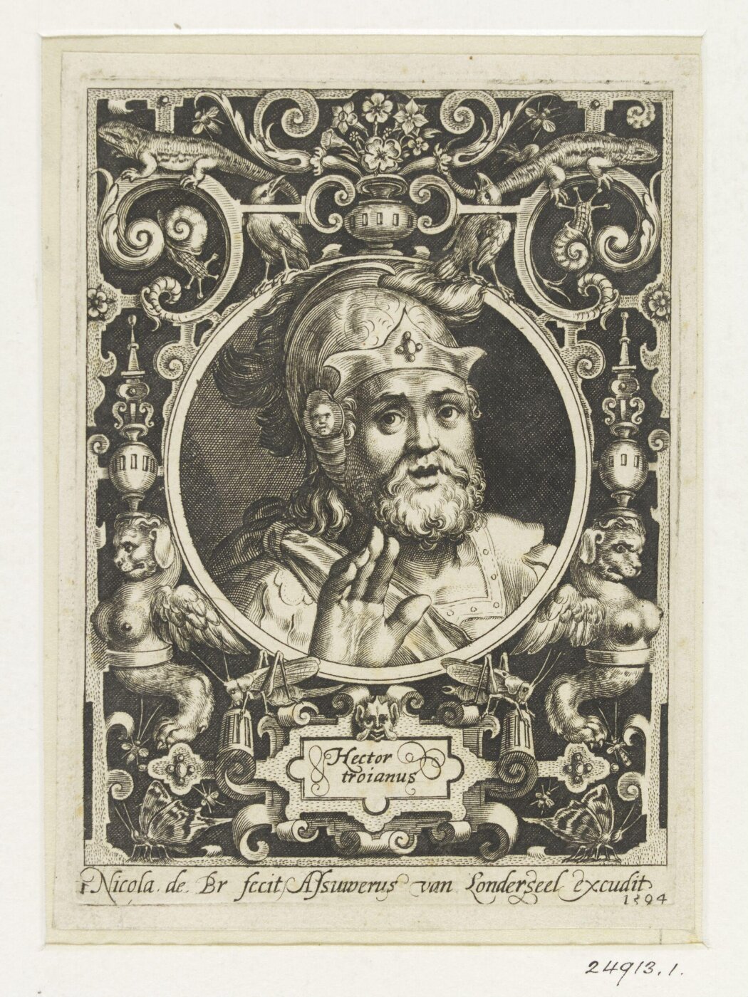 Nicolaes de Bruyn, Print