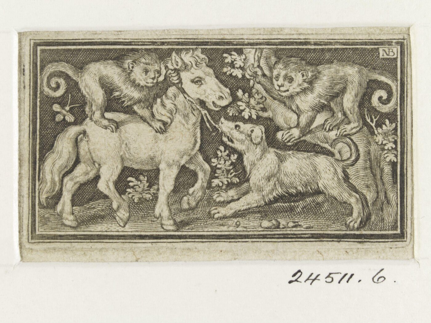 Nicolaes de Bruyn, Print
