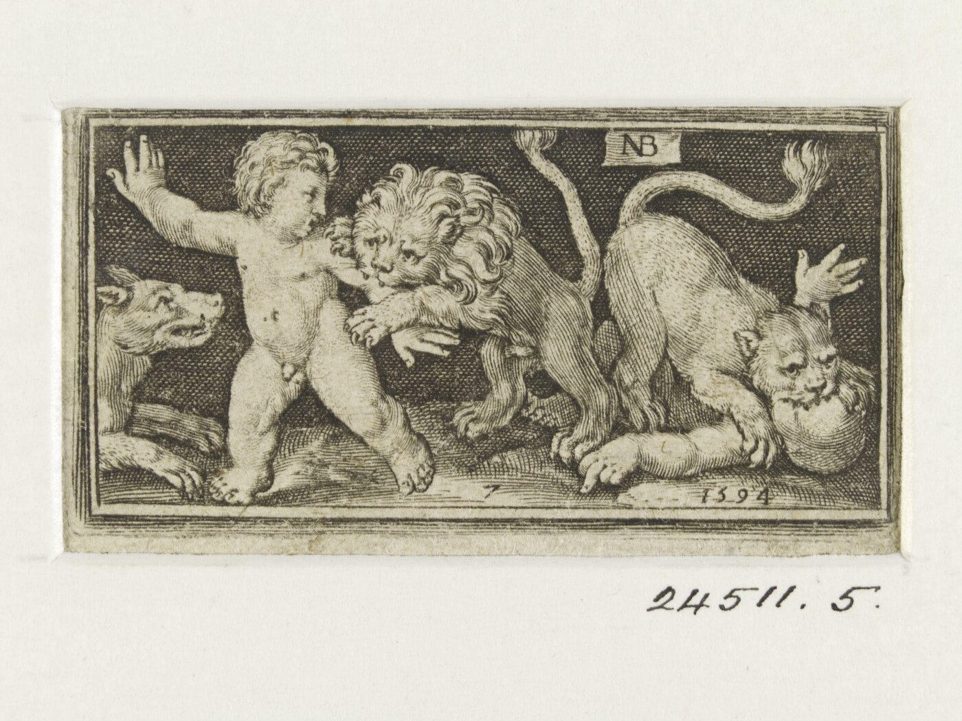 Nicolaes de Bruyn, Print