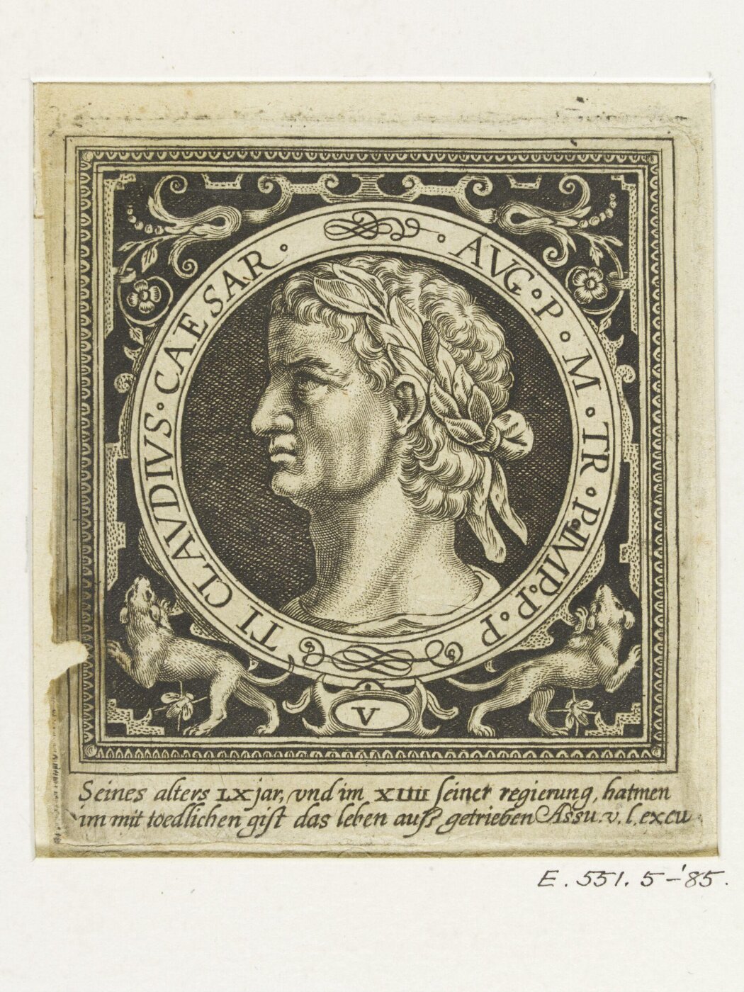 Nicolaes de Bruyn, Print