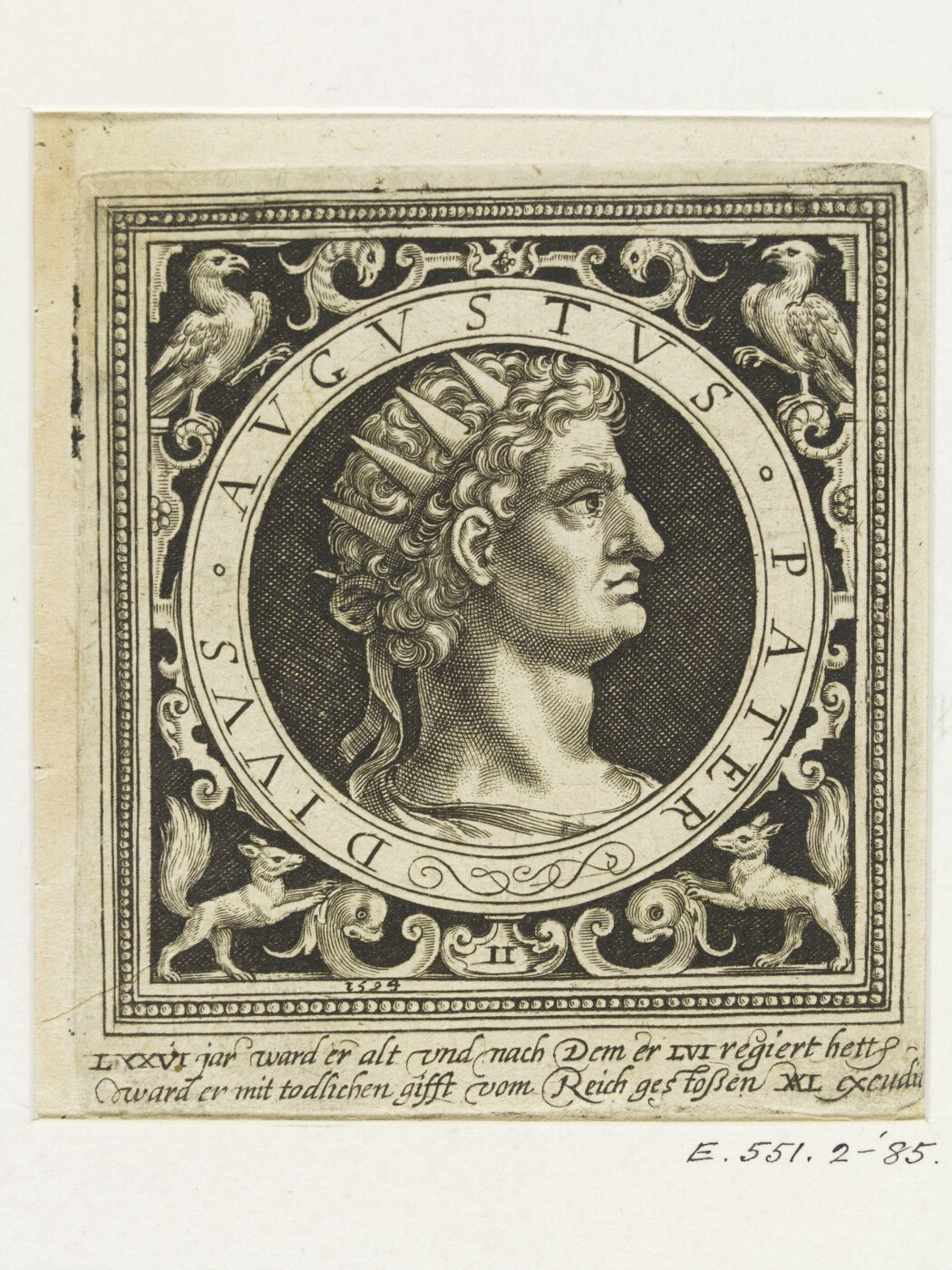 Nicolaes de Bruyn, Print