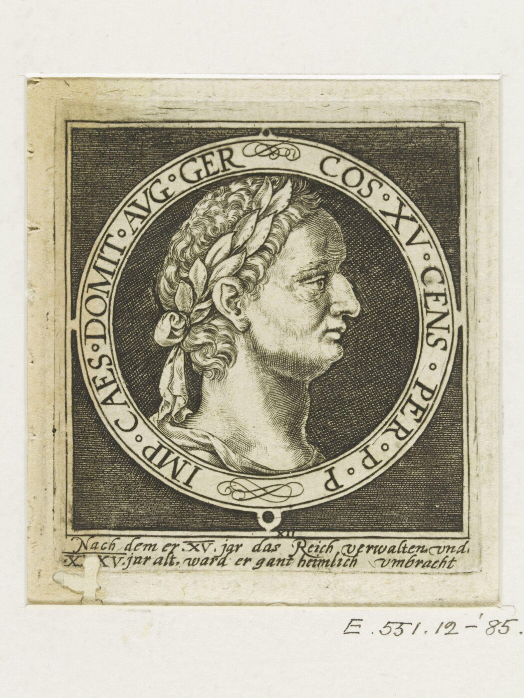 Nicolaes de Bruyn, Print
