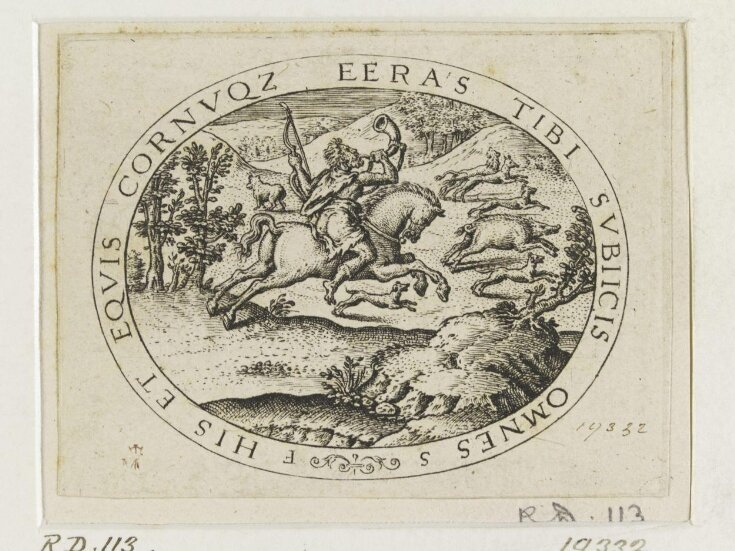 Hercule Chasse Le Sanglier D Erymanthe Etienne Delaune V A Explore The Collections