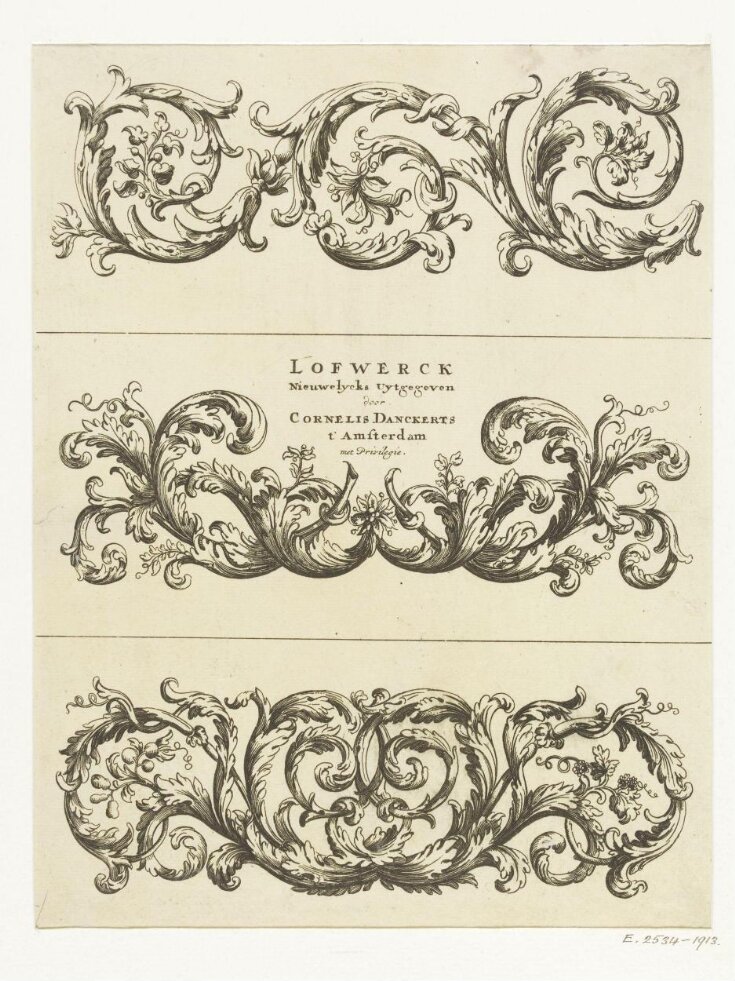 Lofwerck Nieuuwelycks Uytgegeven door Cornelis Danckerts top image