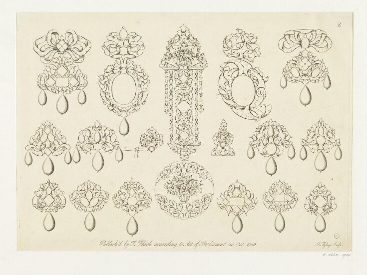 A book of jewellers work design'd by Thomas Flach in London top image