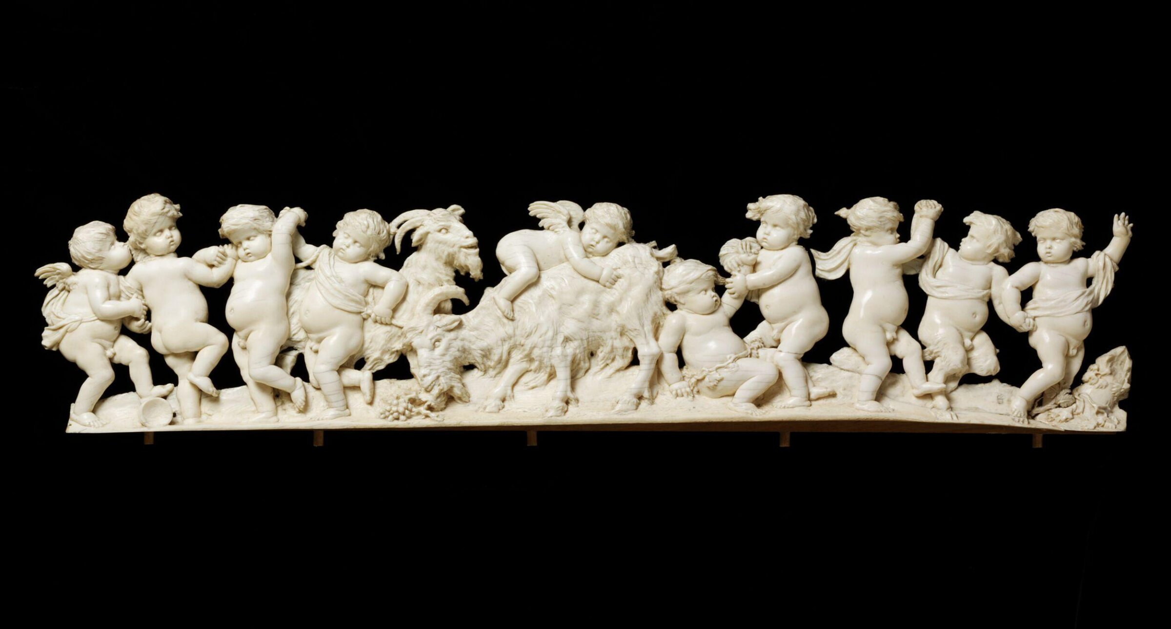 Bacchanal of putti, Gérard van Opstal, ca. 1640-1668