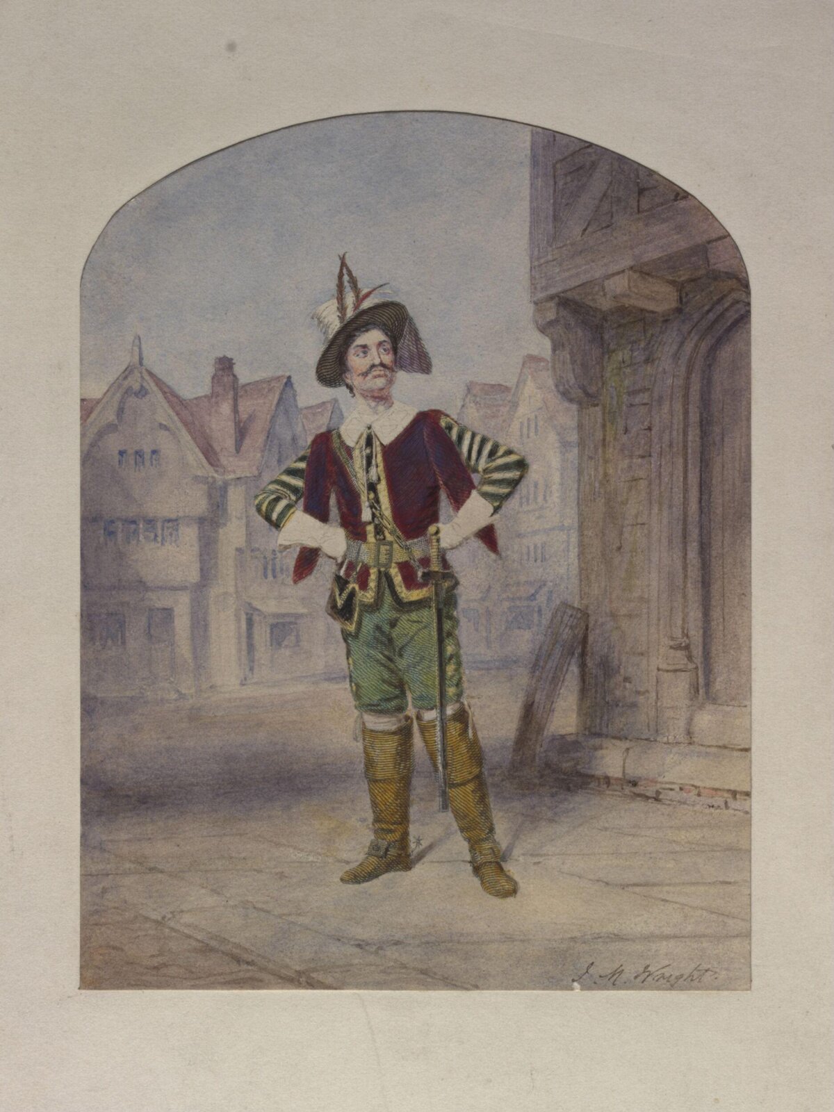 H Beard Print Collection, J. M. Wright, 19th century